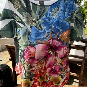 Chico's Floral Print Women's Top - Multicolor